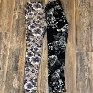 Floral Leggings Bundle - OS
